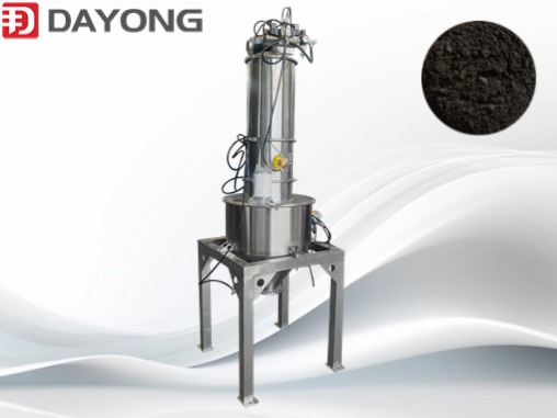 Graphite vacuum feeding machine