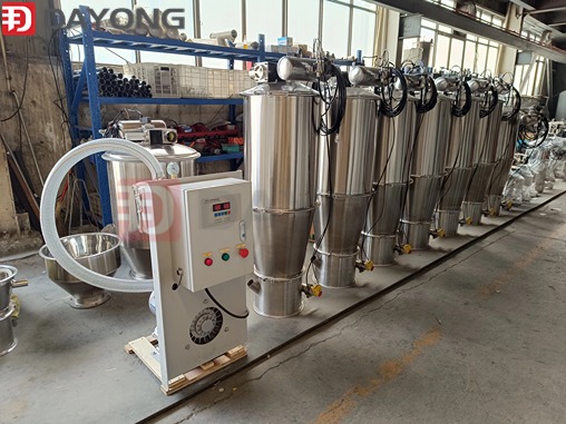 The application of vacuum feeding machine in the plastic industry