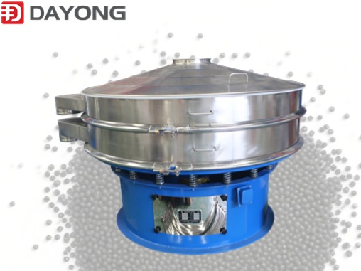 Plastic particle rotary vibrating screen