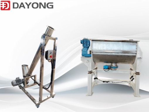 Application advantages of screw conveyors and mixers